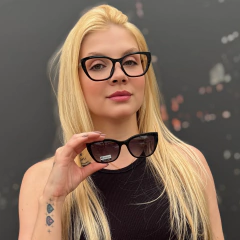 JZ3968 - OCULOS CLIP-ON HANA PRETO - comprar online