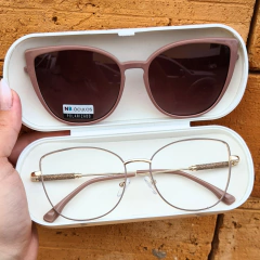 C3812 - ÓCULOS CLIP-ON FUSION ROSE - loja online