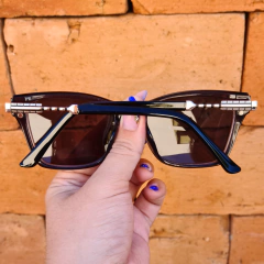 AZ4006 - OCULOS CLIP-ON AURORA MARROM - NB Óculos