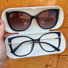 CP91517 - ÓCULOS CLIP-ON ATENA MARROM - NB Óculos