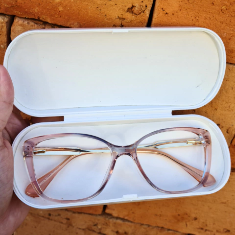 68513 - ARMAÇÃO CONVENCIONAL SCARLETT ROSA COM DEGRADE CINZA TRANSLUCIDO - comprar online