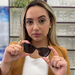 OM22428 - ÓCULOS CLIP-ON SHINE LILÁS - comprar online