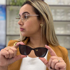 OM22428 - ÓCULOS CLIP-ON SHINE LILÁS - NB Óculos