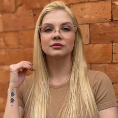 LQ6230 - ARMAÇÃO CONVENCIONAL AFRODITE NUDE TRANSLUCIDO - comprar online