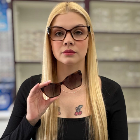 C0262 - OCULOS CLIP-ON DÁLIA ANIMAL PRINT - comprar online