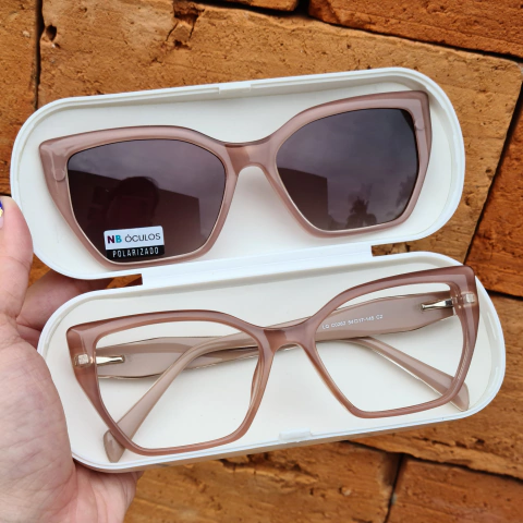 C0262 - OCULOS CLIP-ON DÁLIA ROSE - comprar online