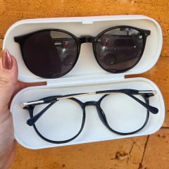 6511 - ÓCULOS CLIP-ON DUDA PRETO na internet