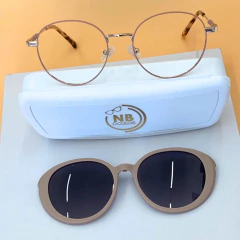 C0255 - ÓCULOS CLIP-ON MAIAMI ROSE - loja online