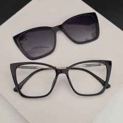 BS9090 - ÓCULOS CLIP-ON LUNA PRETO na internet