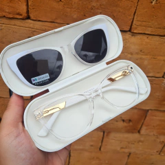 6570 - ÓCULOS CLIP-ON VALENTINA TRANSPARENTE DEGRADE - comprar online