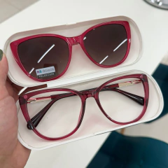 CP0673 - ÓCULOS CLIP-ON MILENY VERMELHO - comprar online