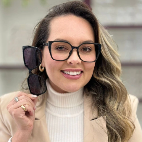 81013 - ÓCULOS CLIP-ON SOPHIA PRETO