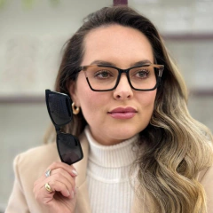 BA1292 - ÓCULOS CLIP-ON LAURA PRETO - comprar online