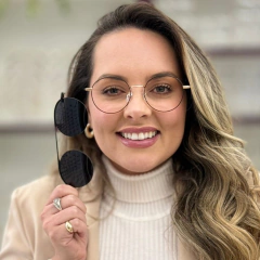 CP0689 - ÓCULOS CLIP-ON LOREN PRETO