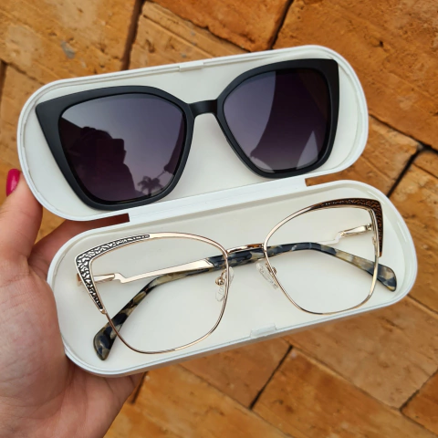 CP0701 - ÓCULOS CLIP-ON LAUREN PRETO