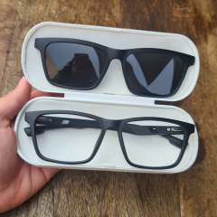 CP0714 - ÓCULOS CLIP-ON PORTO PRETO na internet