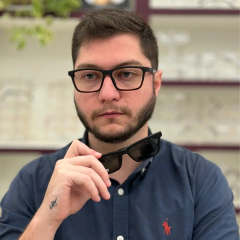 CP0715 - ÓCULOS CLIP-ON PORTO CINZA/PRETO