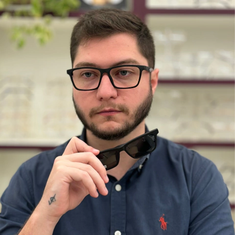 CP0715 - ÓCULOS CLIP-ON PORTO CINZA/PRETO