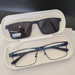 CP0755 - ÓCULOS CLIP-ON YAN AZUL na internet