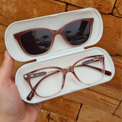 6568 - ÓCULOS CLIP-ON PETIT MARROM