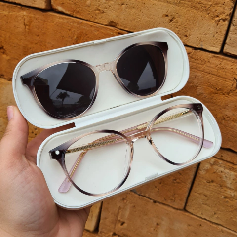 CP0784 - ÓCULOS CLIP-ON GRACE ROSE