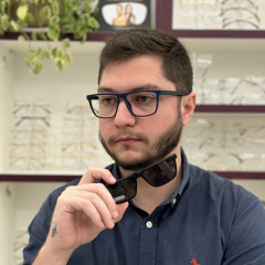 CP0734 - ÓCULOS CLIP-ON CAZU AZUL