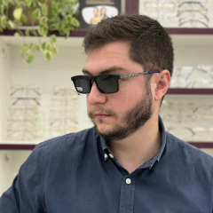 CP0756 - ÓCULOS CLIP-ON YAN CINZA CHUMBO - comprar online