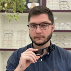 CP0755 - ÓCULOS CLIP-ON YAN AZUL