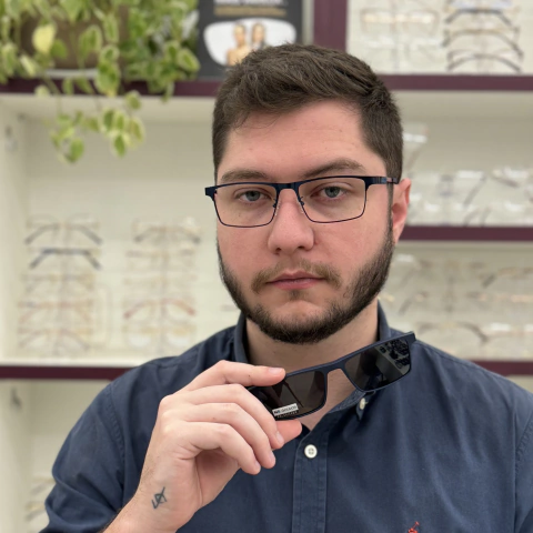 CP0755 - ÓCULOS CLIP-ON YAN AZUL