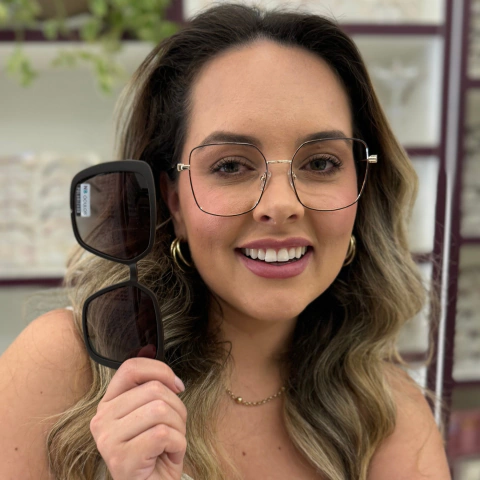 YS3917 - ÓCULOS CLIP-ON MELINDA PRETO - comprar online