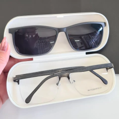 C0153- OCULOS CLIP-ON VITOR PRATA na internet