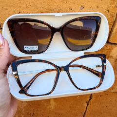 CP95340 - ÓCULOS CLIP-ON HOLAMBRA ANIMAL PRINT na internet