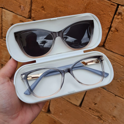 6570 - ÓCULOS CLIP-ON VALENTINA BABY BLUE