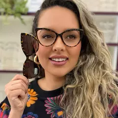 LQ95658 - ÓCULOS CLIP-ON ALAMANDA ANIMAL PRINT - comprar online