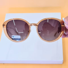 C0255 - ÓCULOS CLIP-ON MAIAMI ROSE TRANSLÚCIDO - NB Óculos