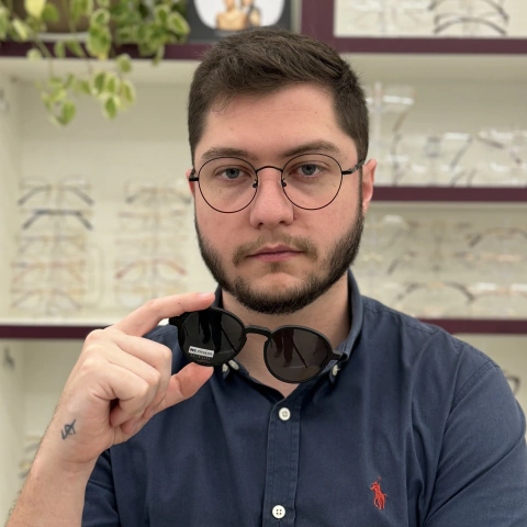 CP0752 - ÓCULOS CLIP-ON ROMEU PRETO