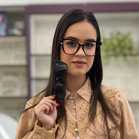 CP95340 - ÓCULOS CLIP-ON HOLAMBRA PRETO - comprar online