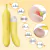 VIBRADOR SUGADOR PONTO G COM PULSAÇÃO BANANA - 9 MODOS DE CADA LADO - comprar online