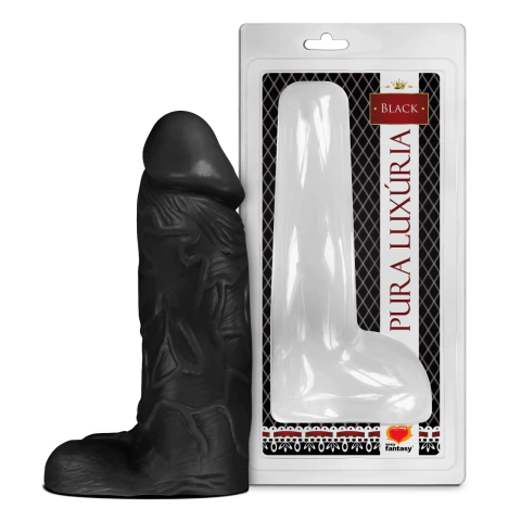 PÊNIS REALISTICO COM ESCROTO - 23,2 X 7,3 CM