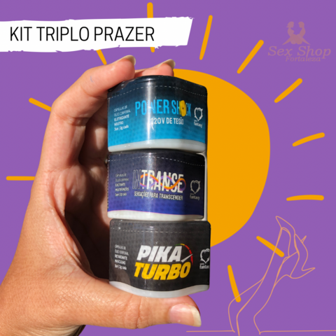 KIT TRIPLO PRAZER
