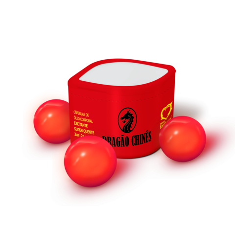 BOLINHA DRAGÃO CHINÊS 03 UNIDADES - comprar online