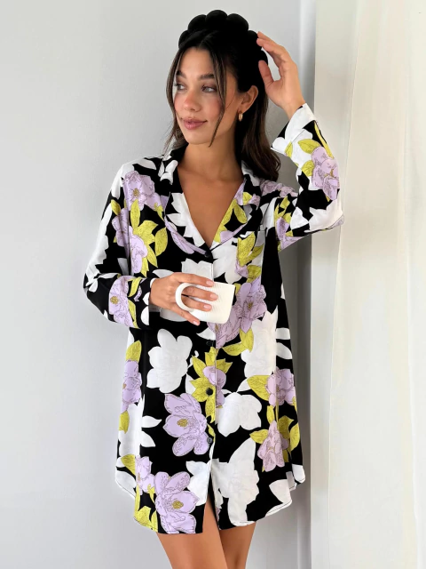 Camisola Gardenia negro - comprar online