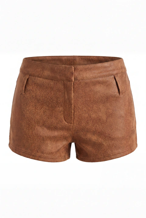 Short canela marron