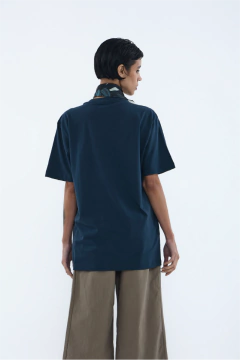 Camiseta Vaso x Sygov - Azul Petróleo