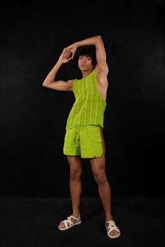 Shorts Café Verde - comprar online