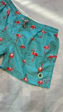 Short de baño estampado - comprar online