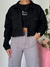 Jaqueta Cropped Vintage Black