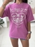 T-shirt Be Here Rosa - comprar online