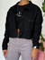 Jaqueta Cropped Vintage Black - loja online