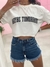 T-shirt Cropped Tomorrow na internet